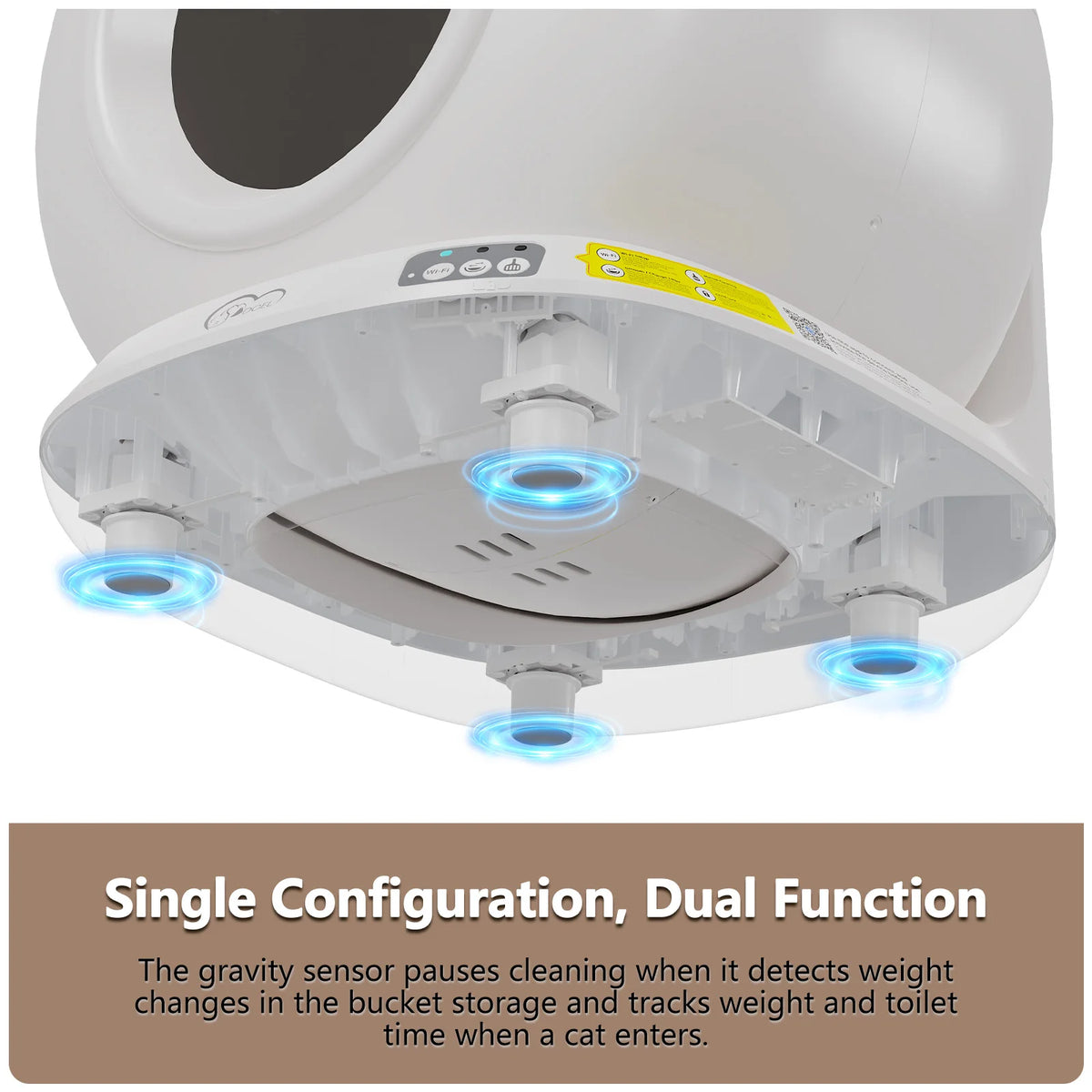 DOEL Smart Self-Cleaning Automatic Cat Litter Box With App Control