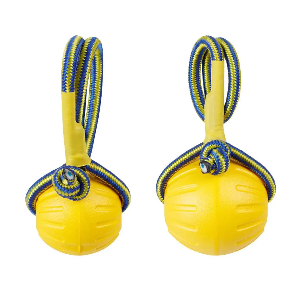 Indestructible Rubber Dog Training Chew Fetch Interactive Toy