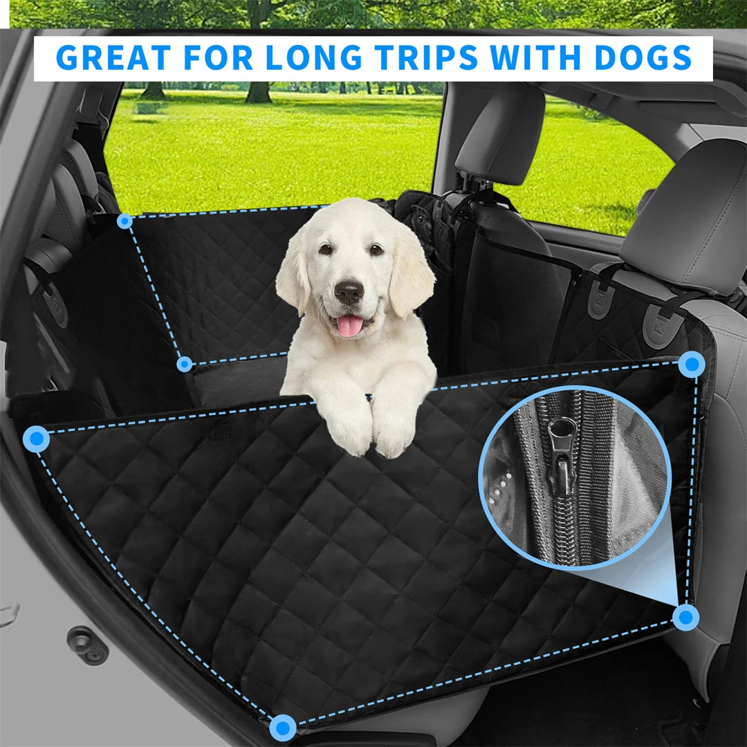 Bingopaw Waterproof Dog Car Seat Cover Travel Hammock