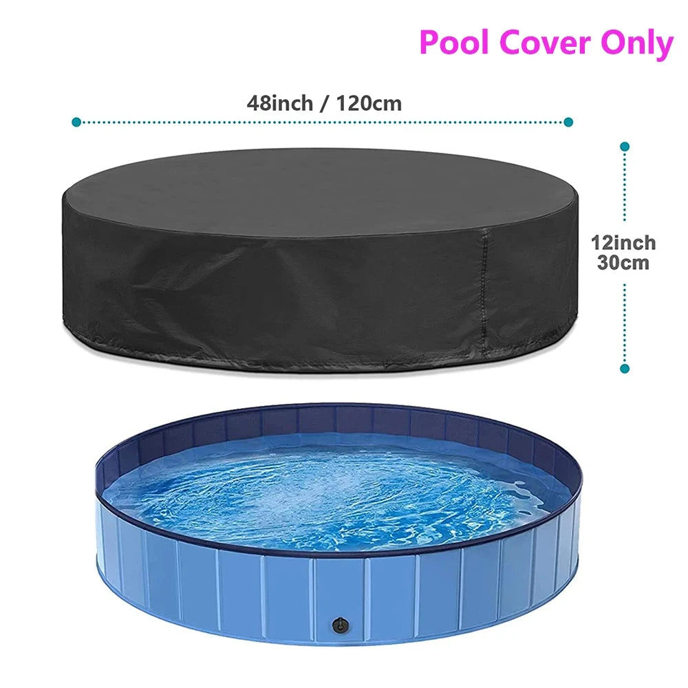 CWV Foldable Dog Swimming Pool Portable Grooming Tub