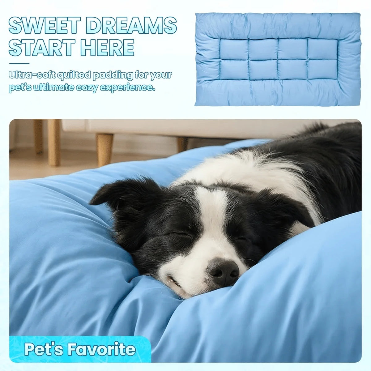 Comfortable Cooling Plush Dog Sofa Bed With Non Slip Bottom