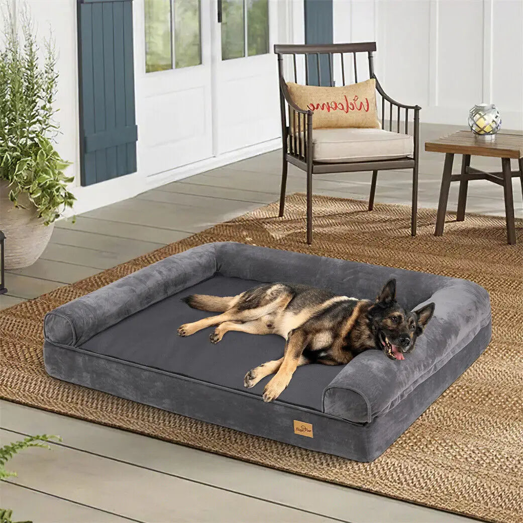 Bingopaw Orthopedic Pet Dog Bed With Removable Washable Cover