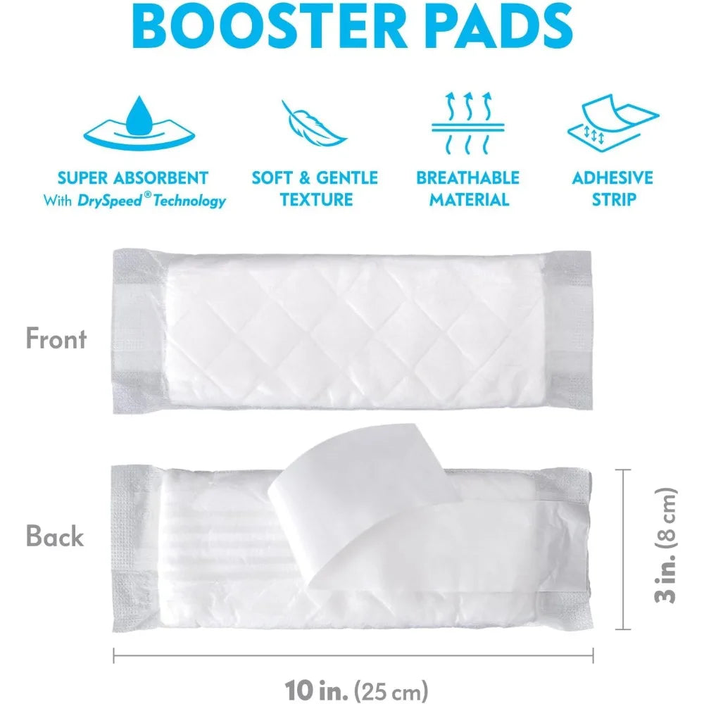 Disposable Dog Diaper Booster Pads Flow-Through Absorbent Inserts