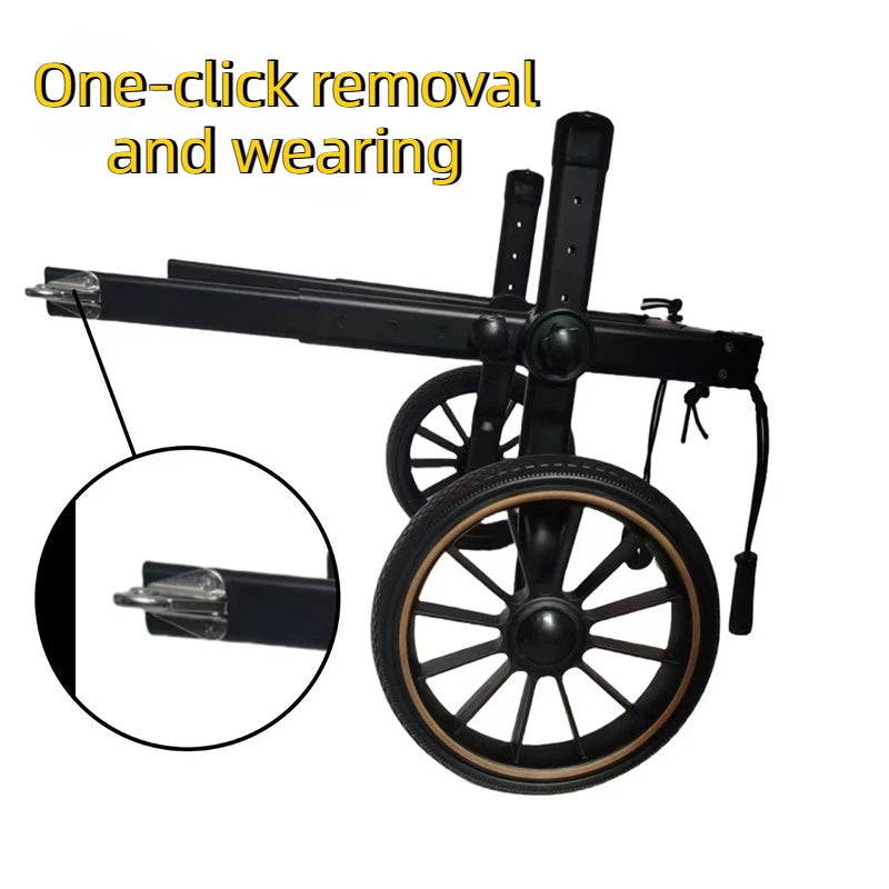 Adjustable Dog Wheelchair For Back Legs Support And Therapy
