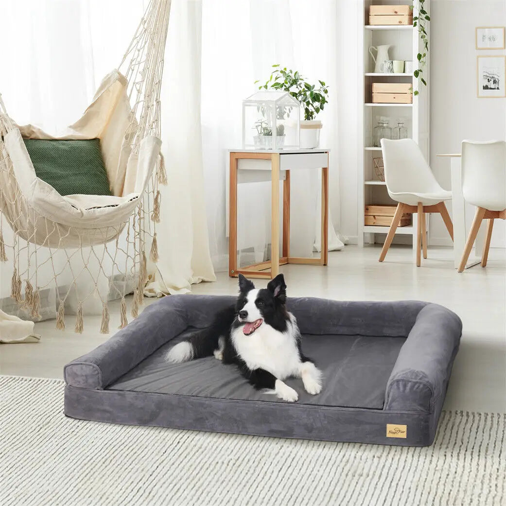 Bingopaw Orthopedic Pet Dog Bed With Removable Washable Cover