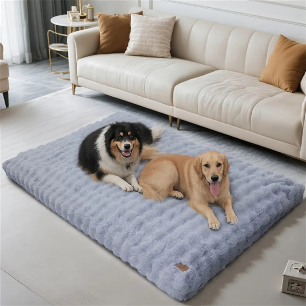 Borwart Ultra Plush Washable Dog Bed With Removable Cover