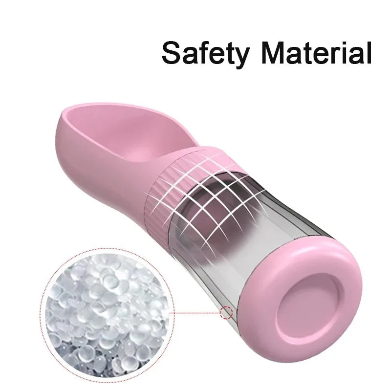 Portable Pet 2 in 1 Water Bottle and Food Dispenser