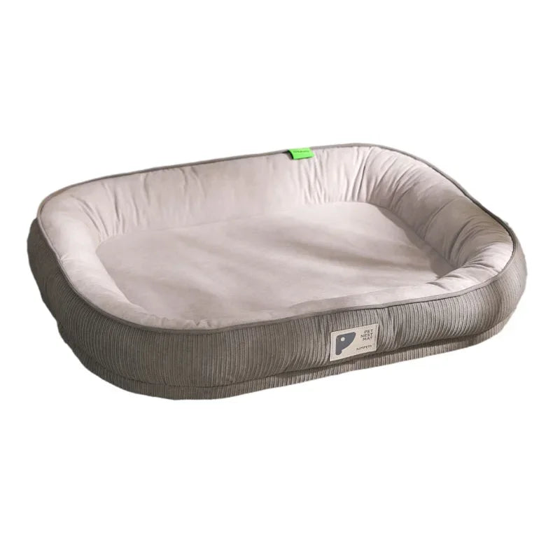 Orthopedic Memory Foam Plush Pet Bed For Dogs And Cats