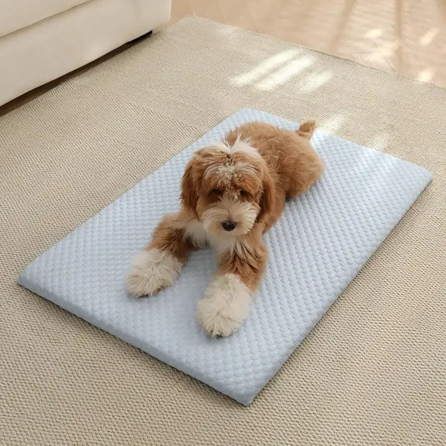 Breathable Cooling Cat Bed With Thick Comfortable Padding