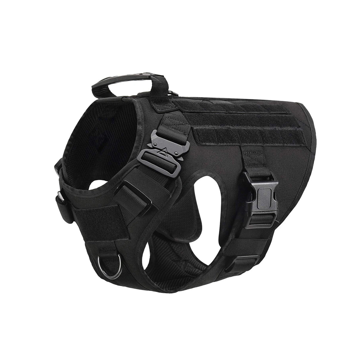 Petravel Tactical Dog Harness With Padded Quick Release Buckles