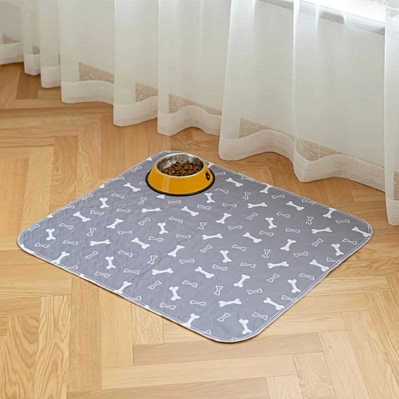 Washable Dog Pee Pads Absorbent Waterproof Non Slip Training Mats