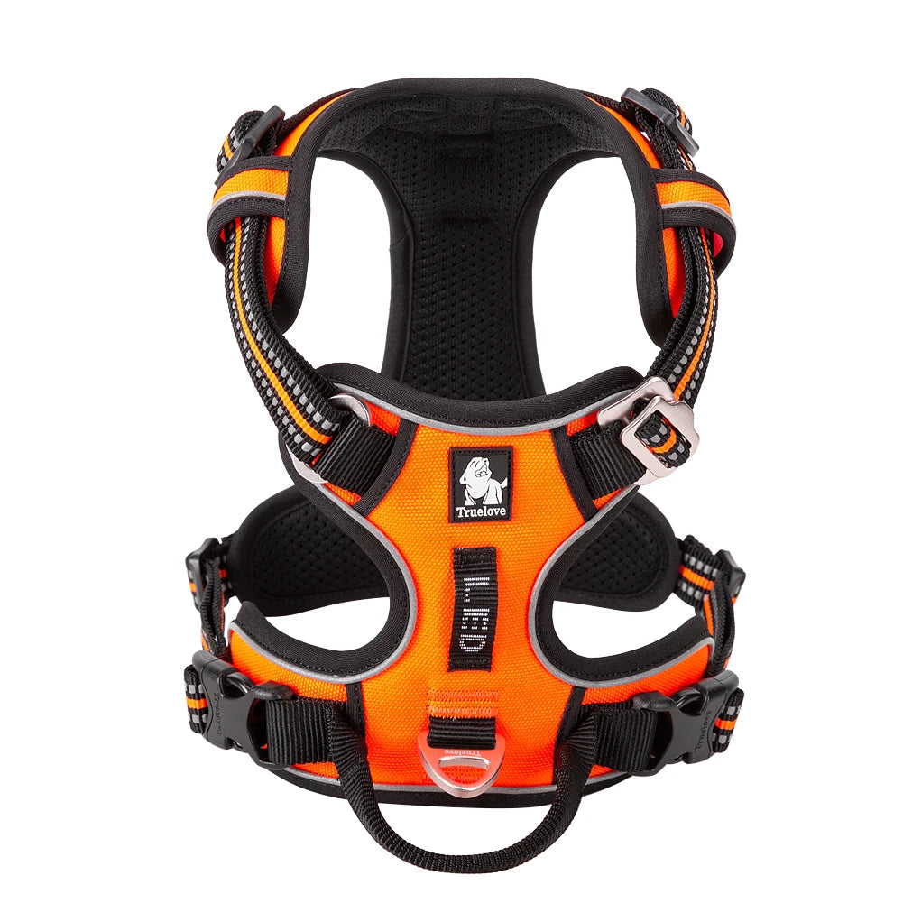 Winhyepet Training Dog Vest Pet Reflectiv Light Nylon Padding Dog service Harness Protective Clothes For Small Meduim Large