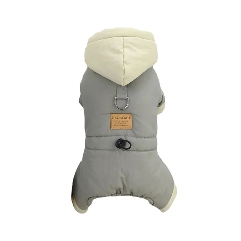 Padded Waterproof Small Dog Winter Jumpsuit Pet Puppy Jacket Coat Fleece Warm Snowsuit Chihuahua Yorkie Outfits Clothes Apparel