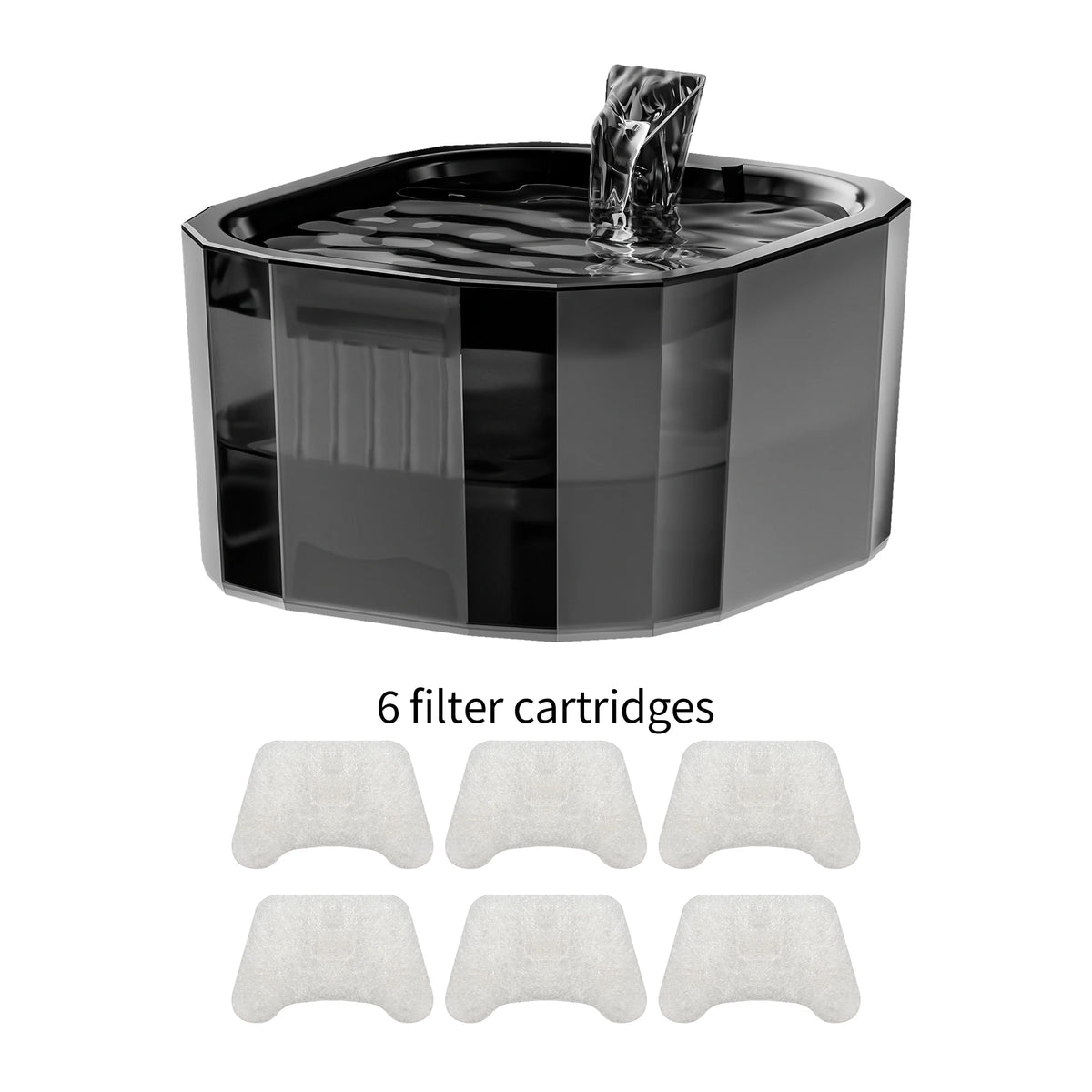 Automatic Cat Water Fountain And Feeder With Silent USB Pump