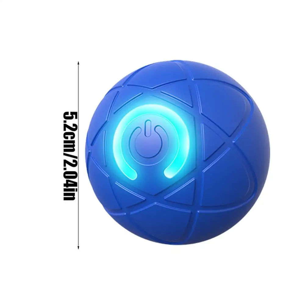 Interactive Self Moving Vibrating Dog Ball Toy For Aggressive Chewers