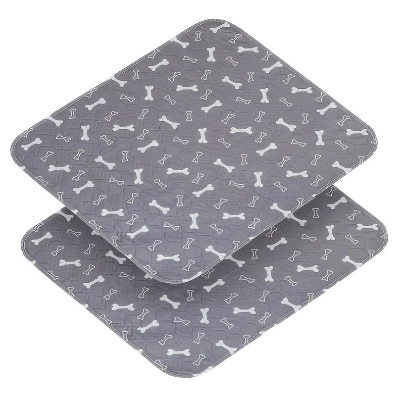 Washable Dog Pee Pads Absorbent Waterproof Non Slip Training Mats