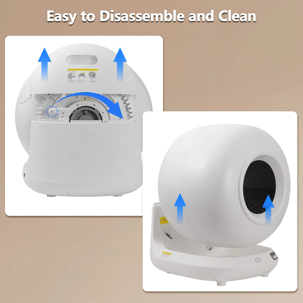 DOEL Smart Self-Cleaning Automatic Cat Litter Box With App Control