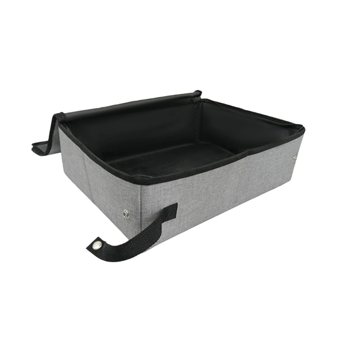 Portable Foldable Cat Litter Box With Lid And Scoop
