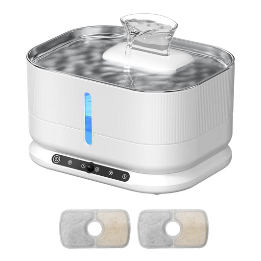 Cordless Rechargeable Automatic Cat Water Fountain Pet Dispenser