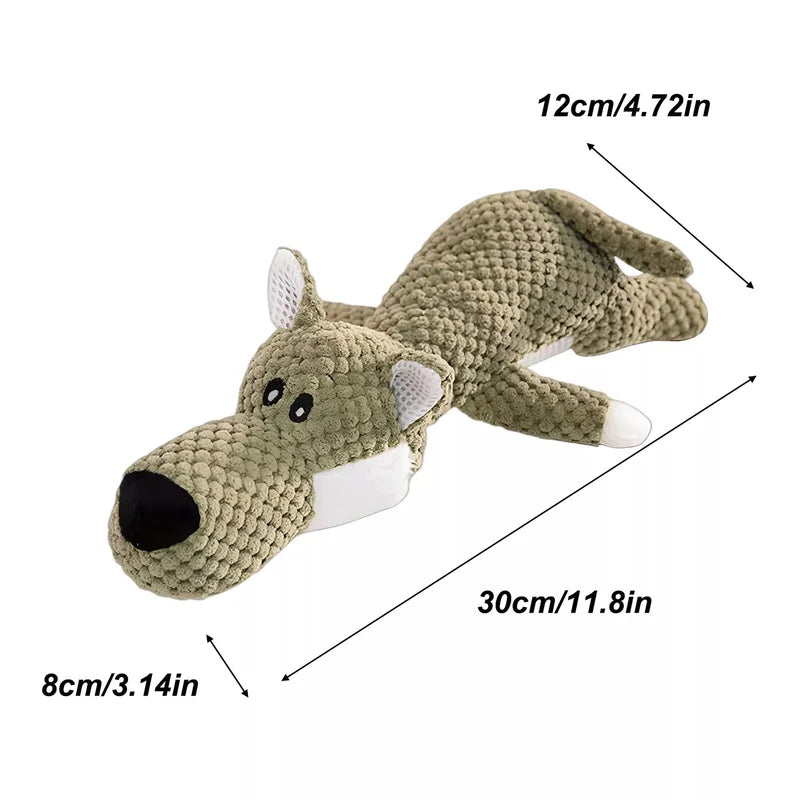 Durable Squeaky Dog Chew Toy For Aggressive Chewers Interactive