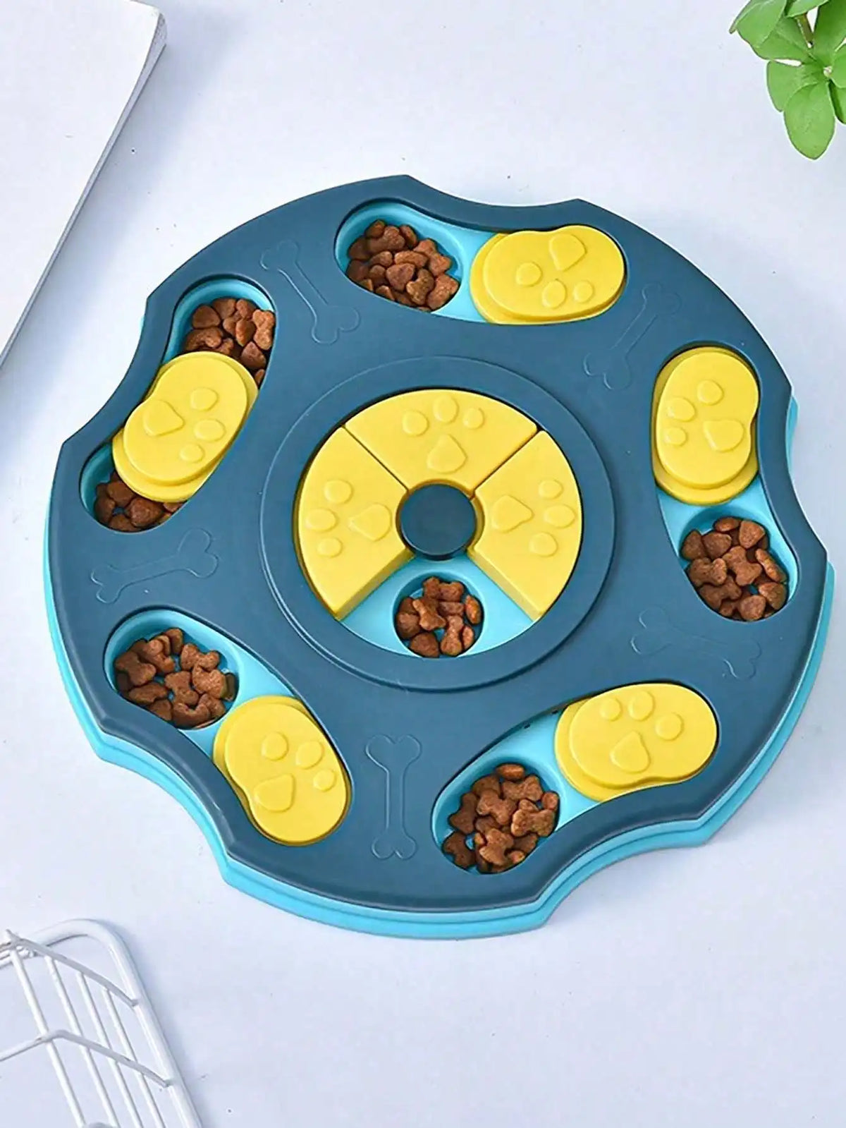 Interactive Dog Puzzle Slow Feeder Treat Dispenser Toy