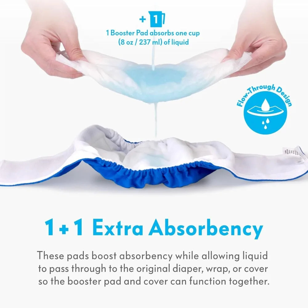 Disposable Dog Diaper Booster Pads Flow-Through Absorbent Inserts