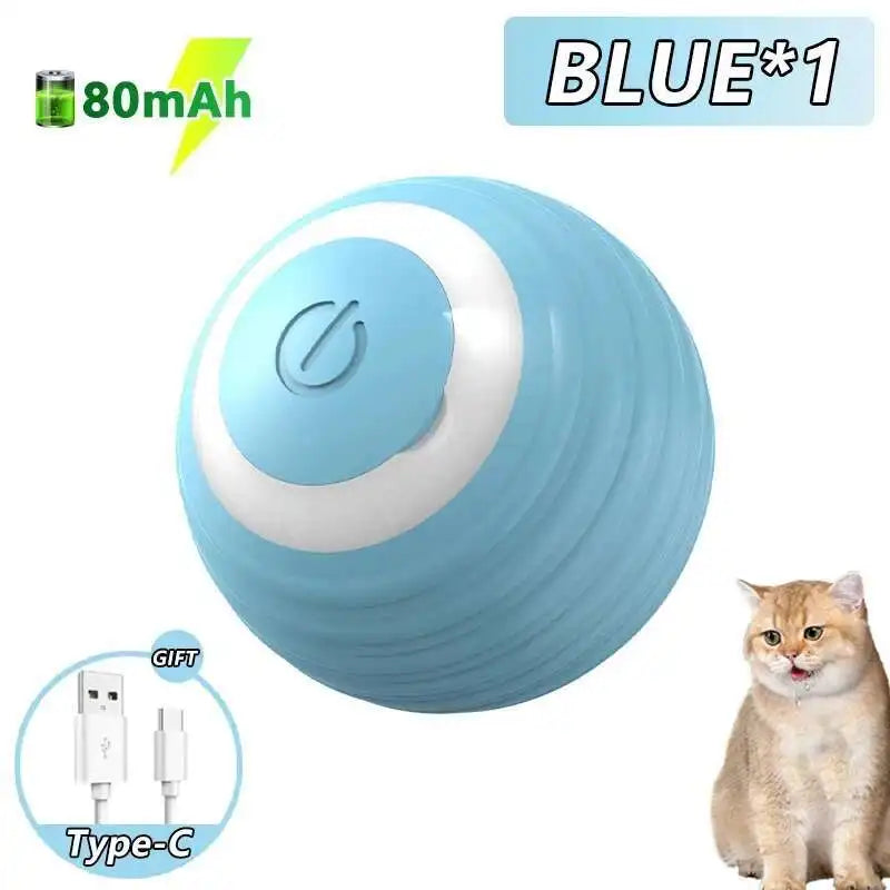 Automatic Interactive Dog Toy Ball With USB Rolling And Bouncing