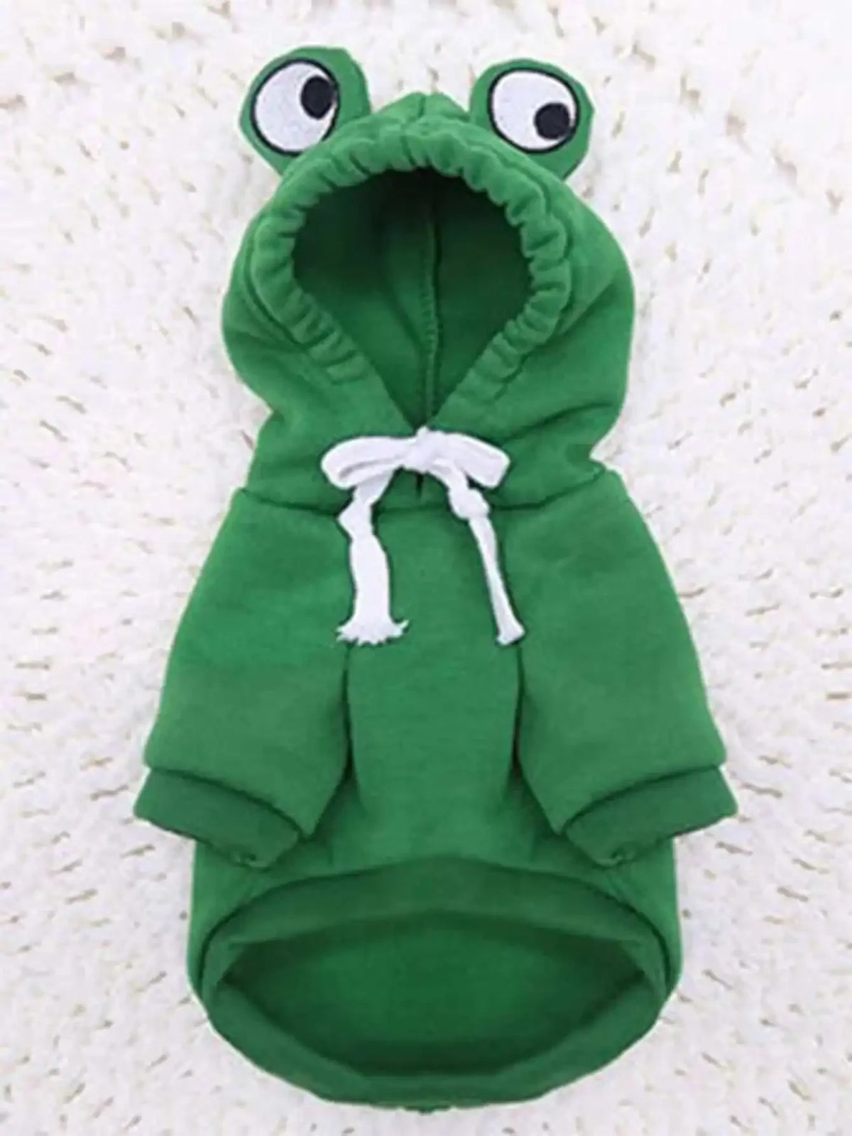 Cute Frog Pet Sweater Hoodie for Dogs With Fun Design