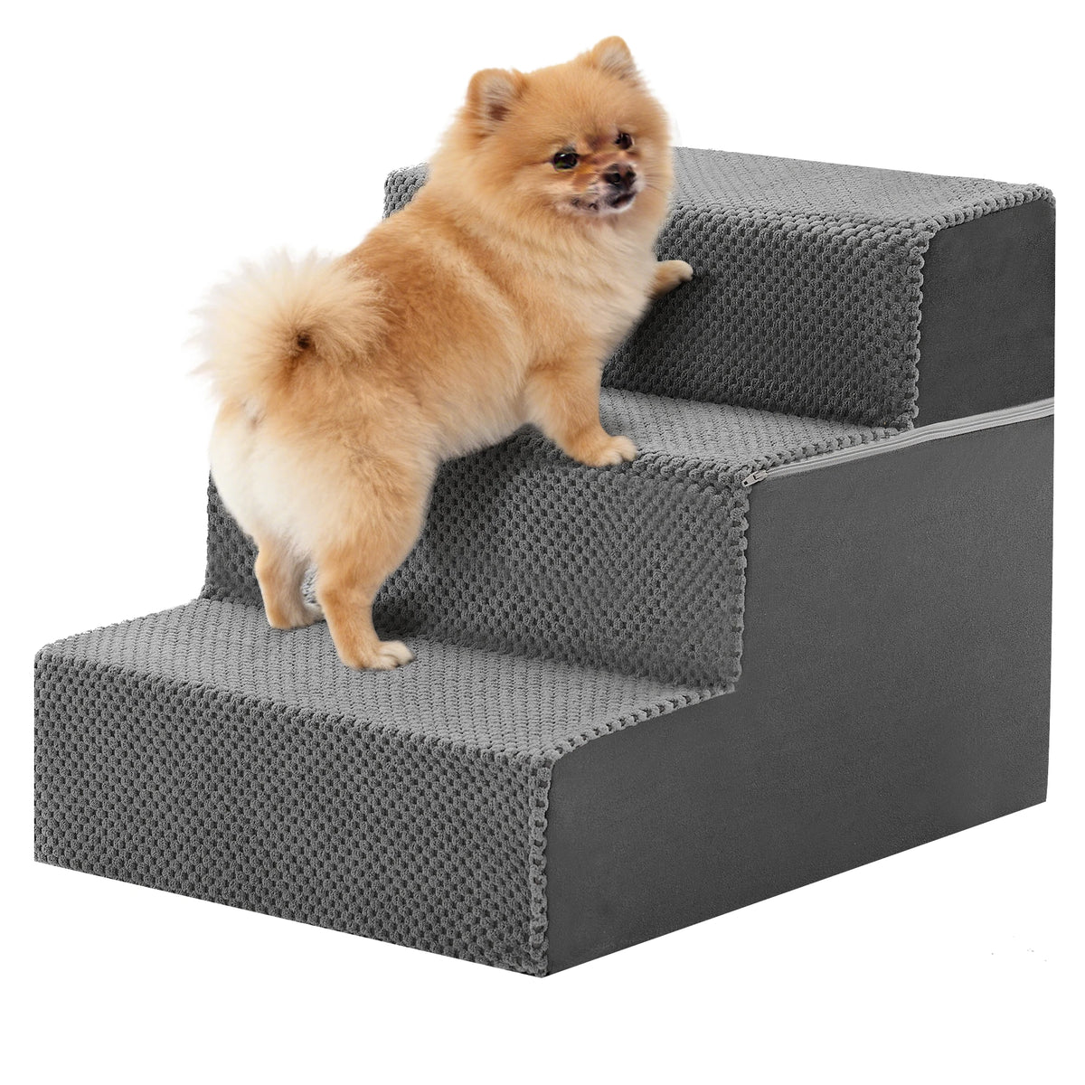 Jhk Right Angled Foam Dog Stairs Ramp For Small Pets