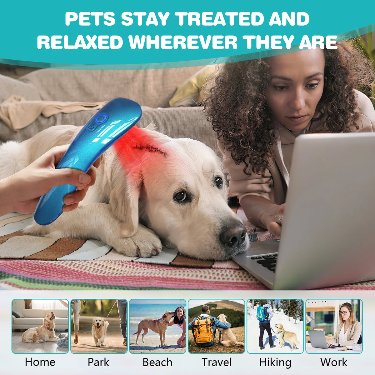 Pet Red Light Therapy Cold Laser Pain Relief Device For Dogs And Cats