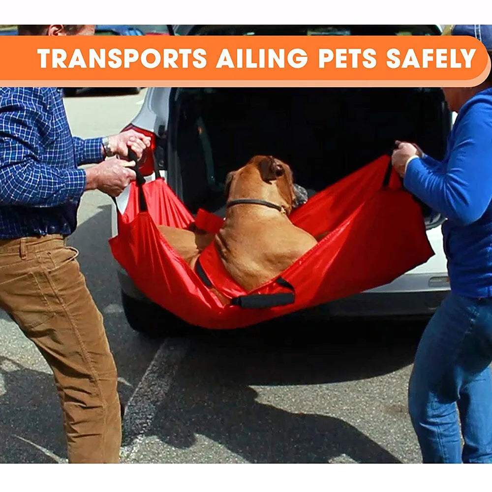 Waterproof Foldable Pet Transport Stretcher With Six Handles