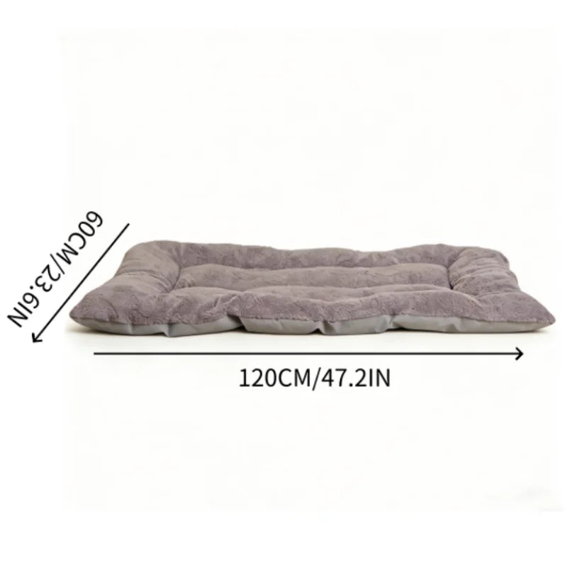 Ultra Soft Plush Dog Bed Comfortable Pet Crate Floor Mat