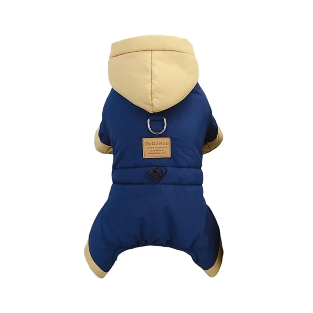 Padded Waterproof Small Dog Winter Jumpsuit Pet Puppy Jacket Coat Fleece Warm Snowsuit Chihuahua Yorkie Outfits Clothes Apparel