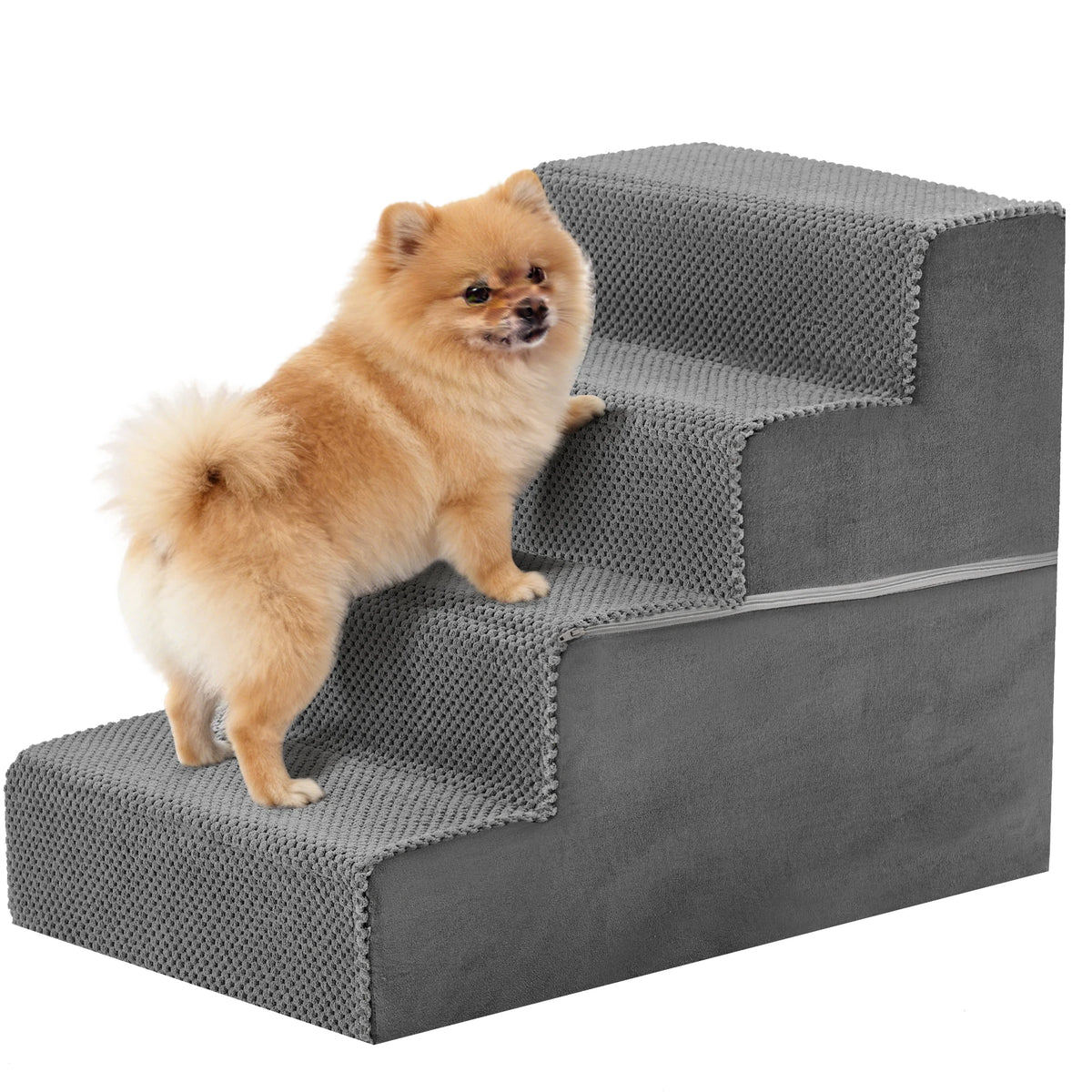 Jhk Right Angled Foam Dog Stairs Ramp For Small Pets