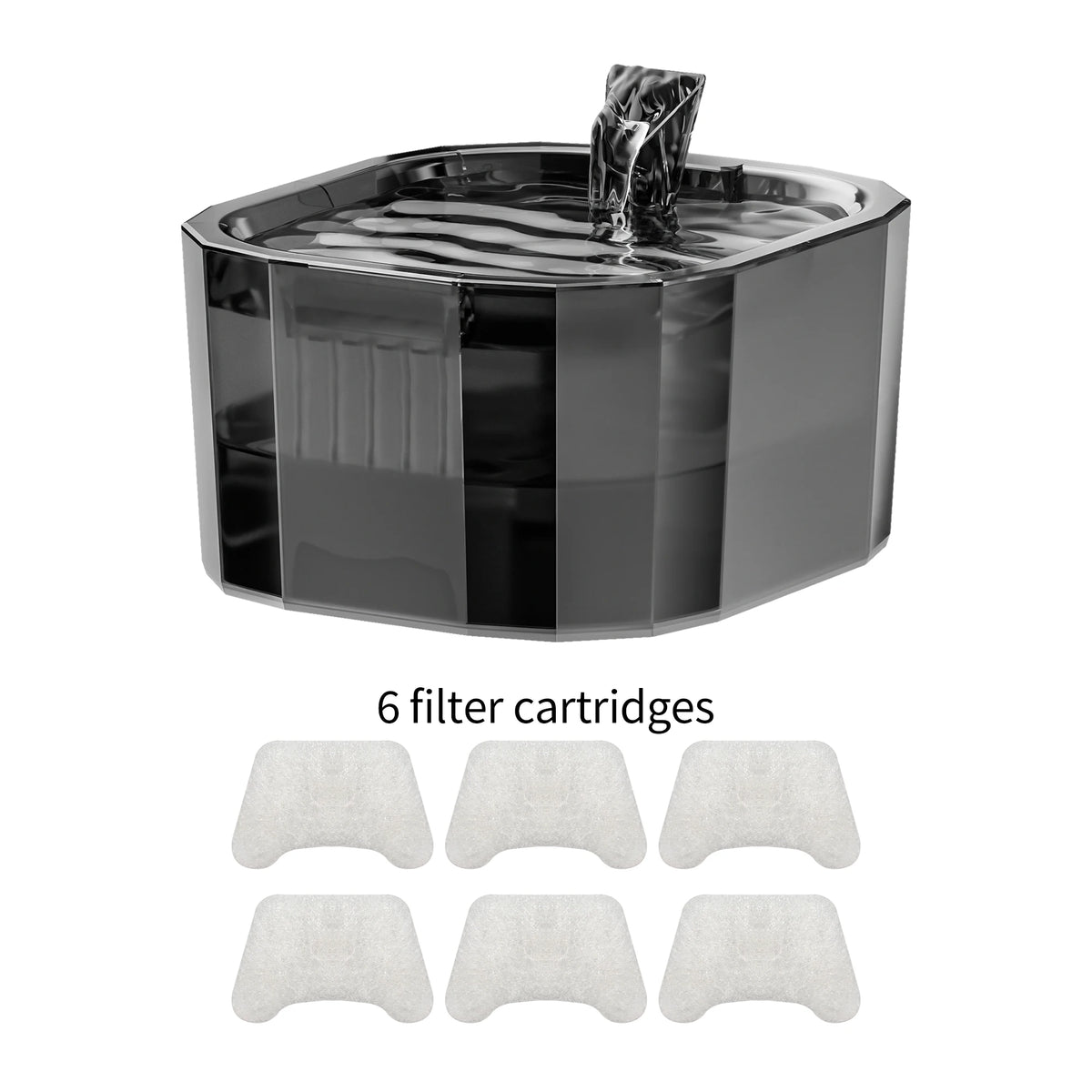 Automatic Cat Water Fountain And Feeder With Silent USB Pump