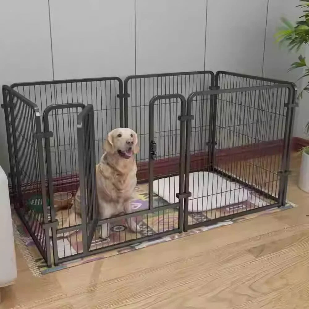 Heavy Duty Stainless Steel Foldable Dog Exercise Kennel