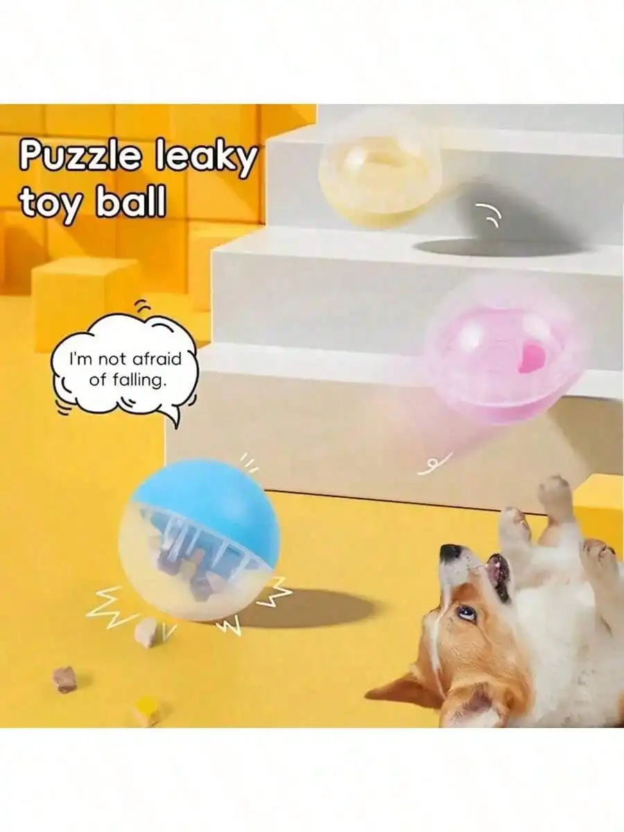 Interactive Pet Treat Dispenser Toy for Dogs and Cats