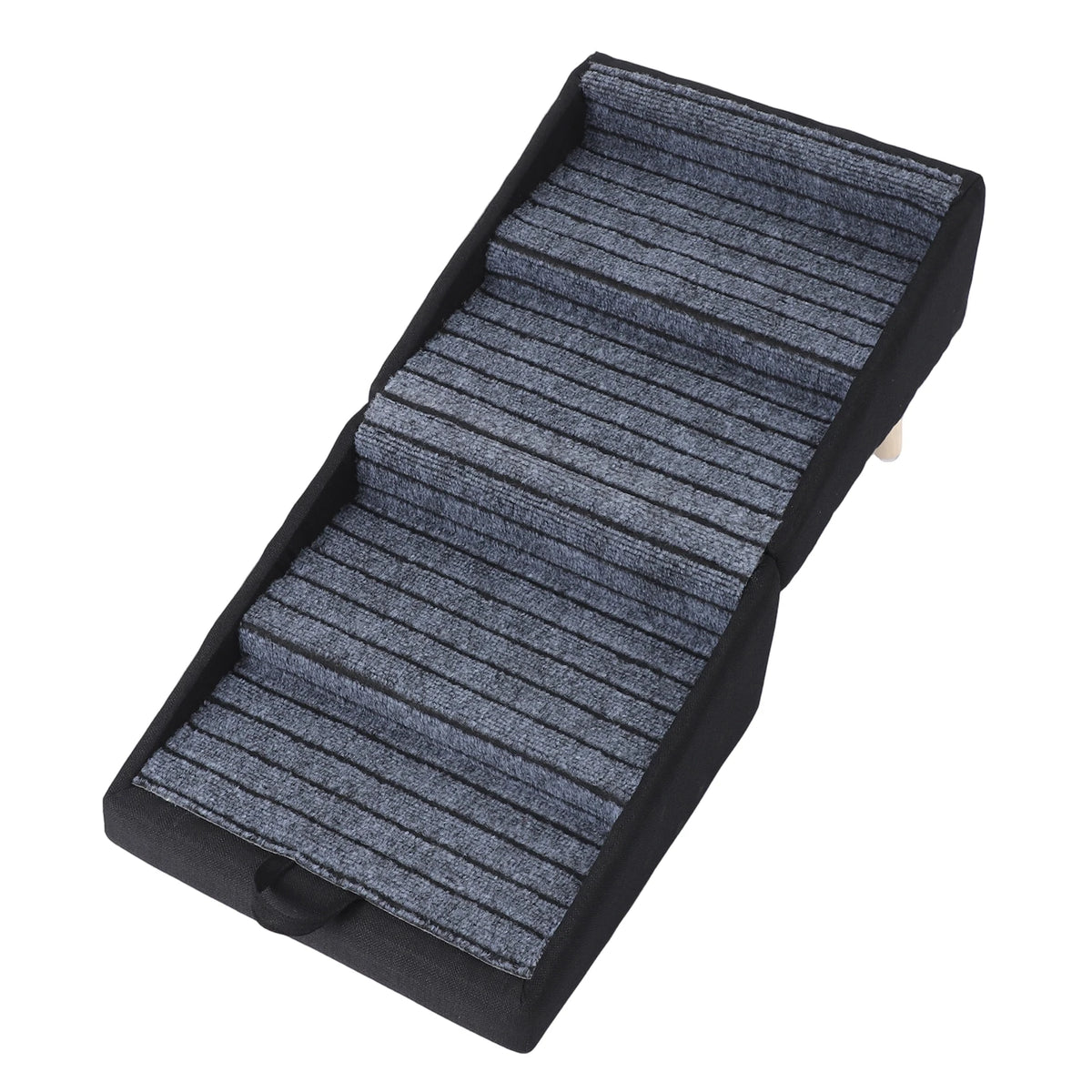 Dog Stairs 2-in-1 Convertible Pet Stool with Gentle Slope and Anti-Slip Treads for Small Medium Dogs