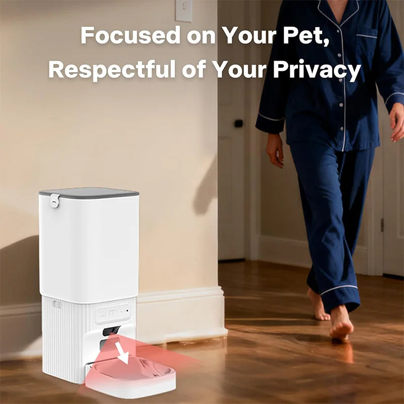 Nityers Smart WiFi Pet Feeder With Camera And App Control