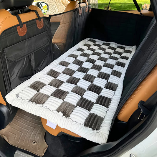 CWV Waterproof Coral Fleece Dog Car Seat And Bed Cover