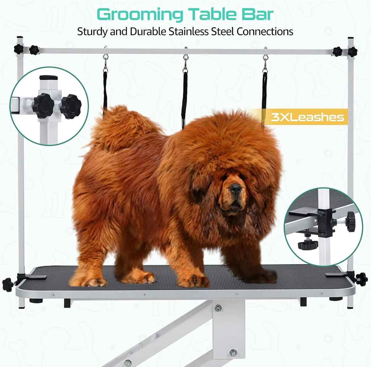 Garvee Heavy Duty Electric Pet Grooming Table With Adjustable Height