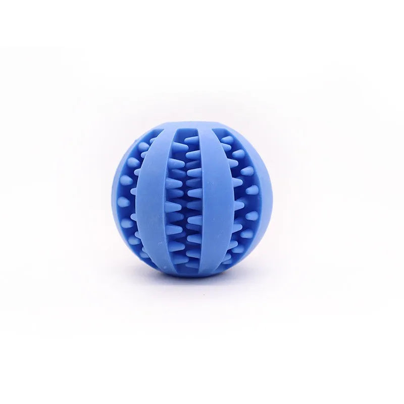 Interactive Rubber Dog Teething Toy Ball For Puppy Training