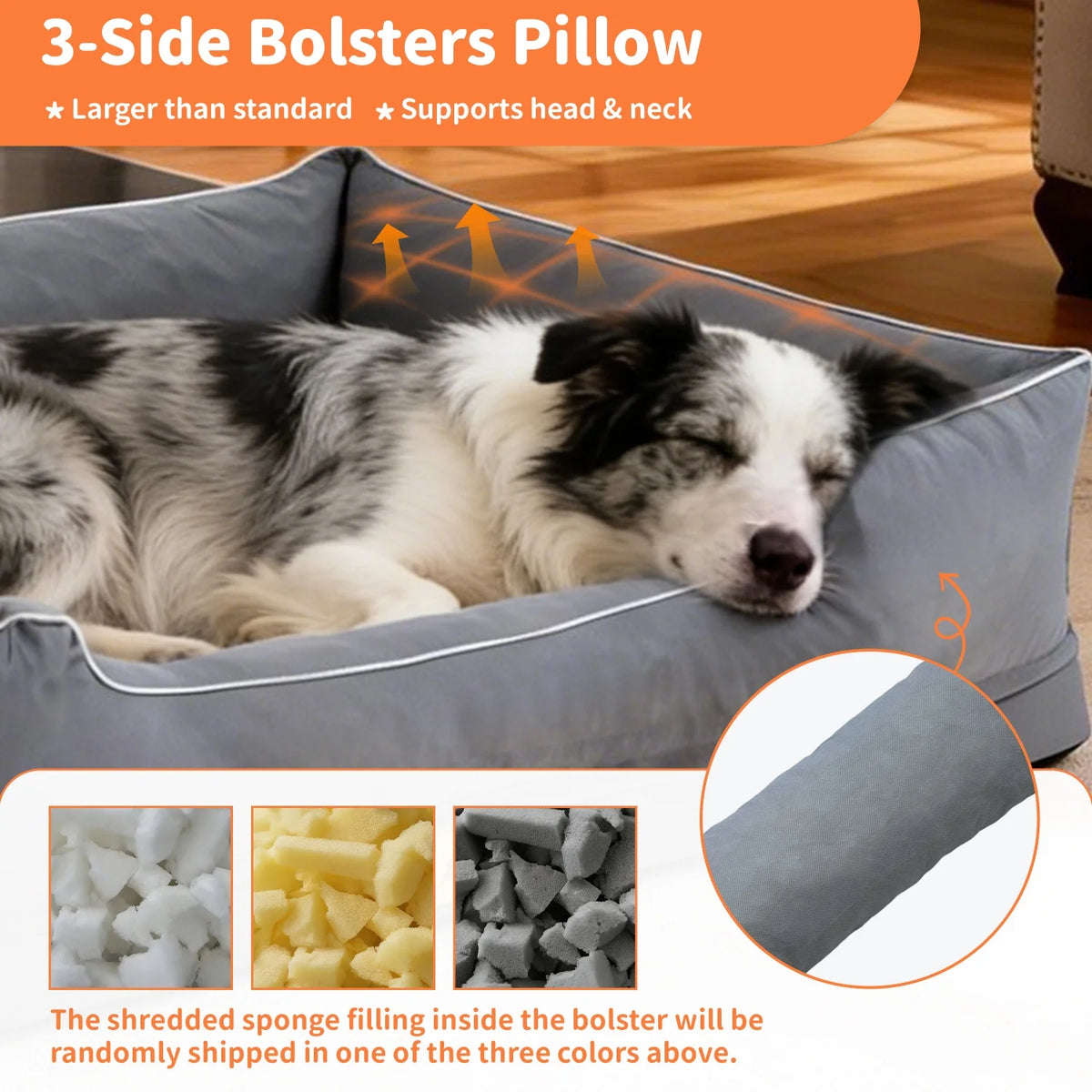 Bingopaw Orthopedic Dog Bed Sofa Removable Washable Cover