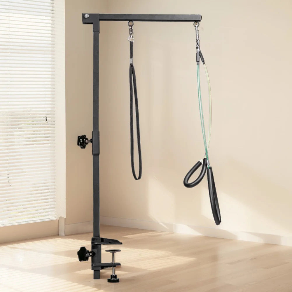 ATUOTIN Stainless Steel Dog Grooming Stand with Restraint Rope