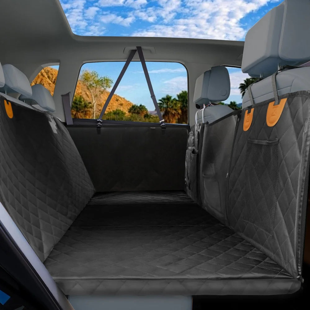 Borwart Waterproof Dog Car Seat Cover Extender Hammock