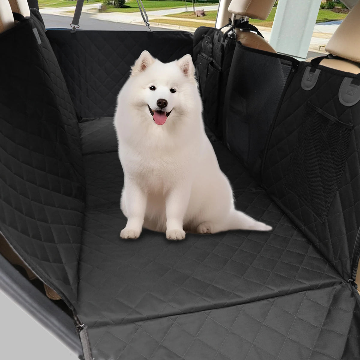 Wisfor Waterproof Dog Car Seat Extender And Hammock Cover