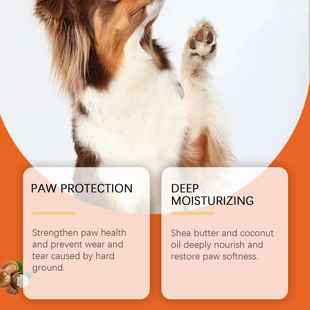Dog Paw Balm Pet Paw Care Moisturizing Balm Dog Foot Moisturizing Care Foot and Nose Care Balm