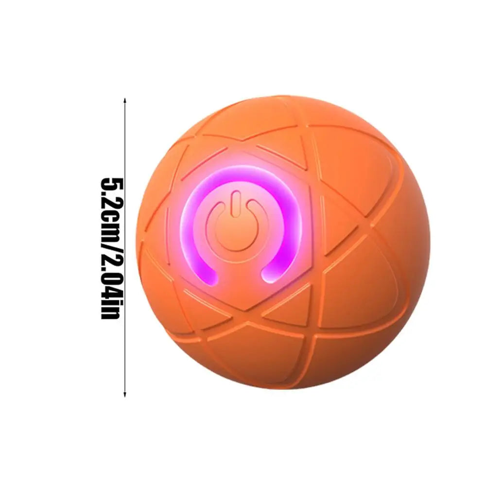 Interactive Self Moving Vibrating Dog Ball Toy For Aggressive Chewers