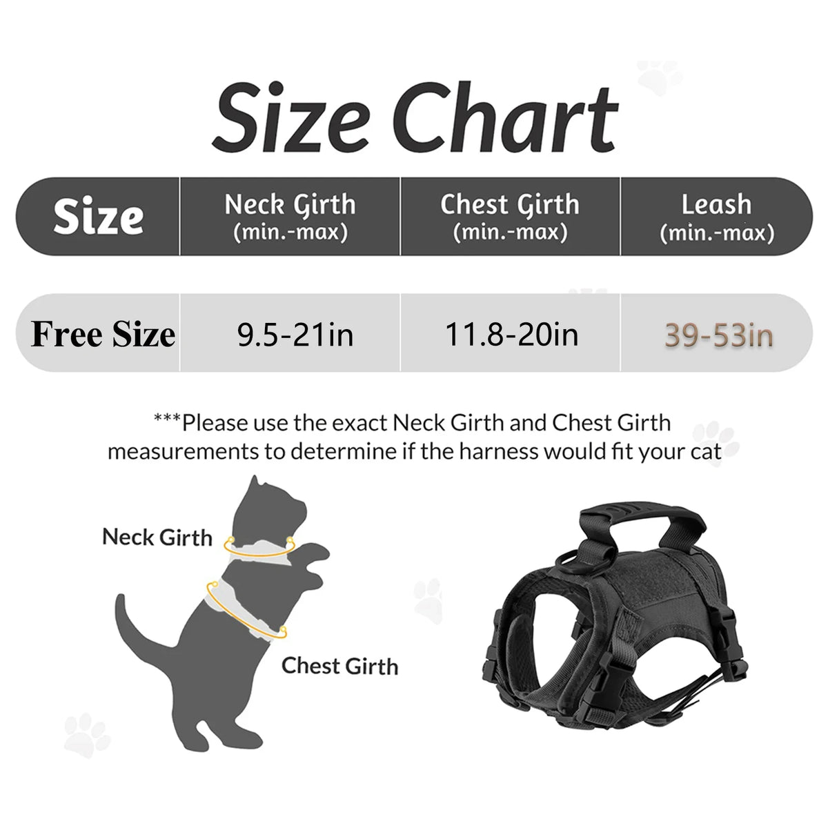 Petavel Tactical Dog Harness And Adjustable Leash Set For Small Dogs