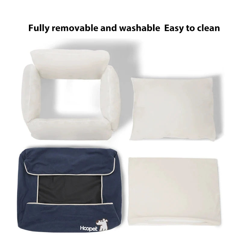 Hoopet Four Seasons Washable Dog Bed Nylon Pet Sleeping Mat